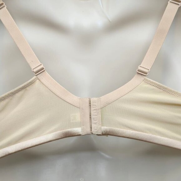 Lane Bryant Cacique Max Swell Plunge Bra Size 48DDD Cafe Mocha - Picture 9 of 10